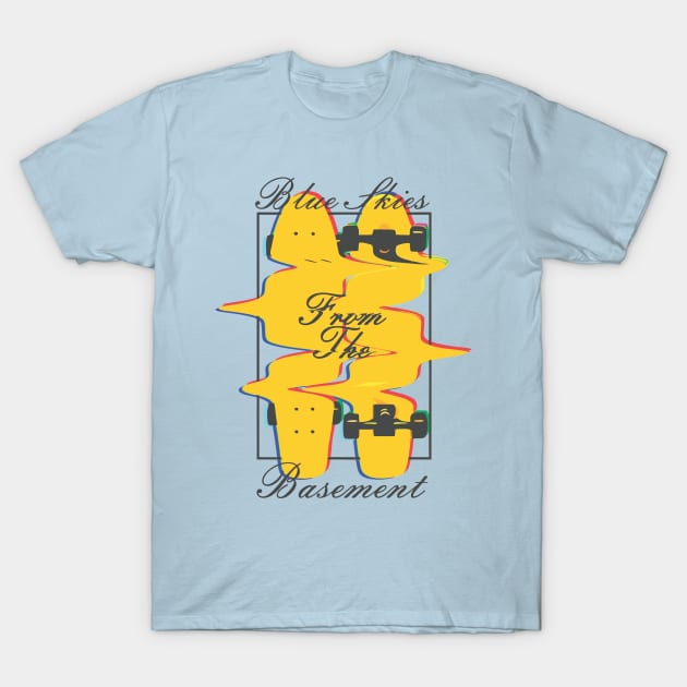 Banana(twins) Board T-Shirt by BSFTB Blue Skies from the Basement